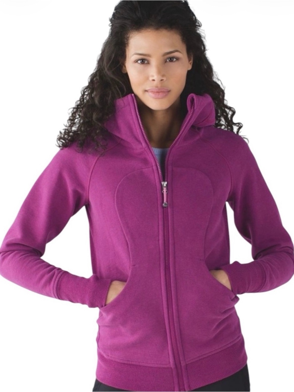 Lululemon Scuba Hoodie Heathered Regal Plum